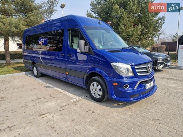 Синій Мерседес Sprinter, об'ємом двигуна 2.14 л та пробігом 480 тис. км за 35000 $, фото 1 на Automoto.ua