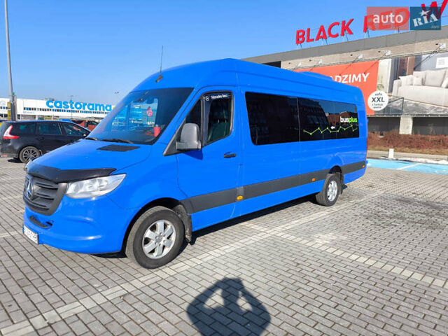Синий Мерседес Sprinter, объемом двигателя 2.14 л и пробегом 1 тыс. км за 35500 $, фото 1 на Automoto.ua
