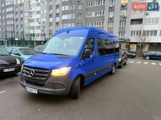Синій Мерседес Sprinter, об'ємом двигуна 2.14 л та пробігом 300 тис. км за 45000 $, фото 1 на Automoto.ua
