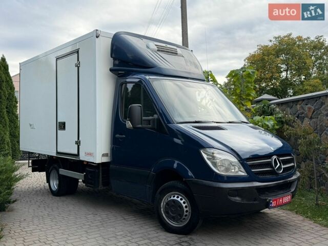 Синий Мерседес Sprinter, объемом двигателя 2.2 л и пробегом 272 тыс. км за 19200 $, фото 1 на Automoto.ua