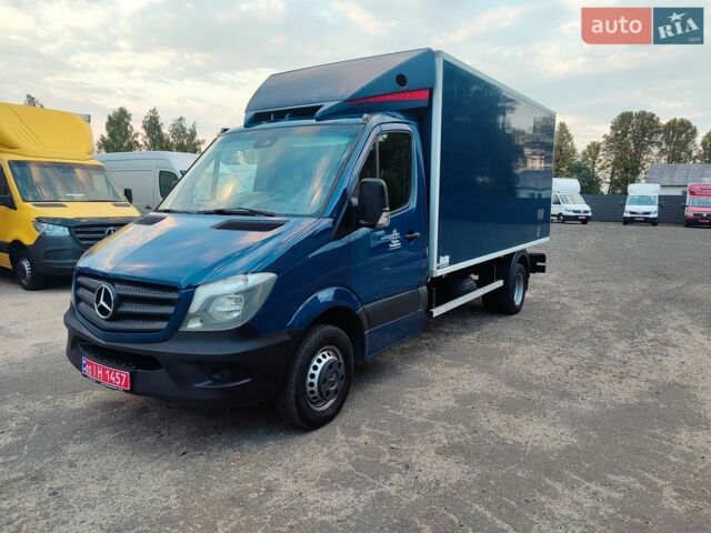 Синий Мерседес Sprinter, объемом двигателя 2.1 л и пробегом 277 тыс. км за 21900 $, фото 1 на Automoto.ua