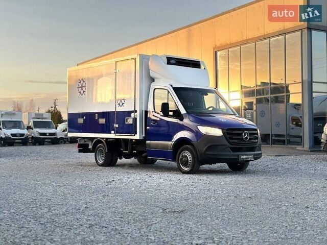 Синий Мерседес Sprinter, объемом двигателя 2.2 л и пробегом 150 тыс. км за 34800 $, фото 1 на Automoto.ua