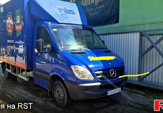 Синий Мерседес Sprinter, объемом двигателя 3 л и пробегом 255 тыс. км за 20400 $, фото 1 на Automoto.ua