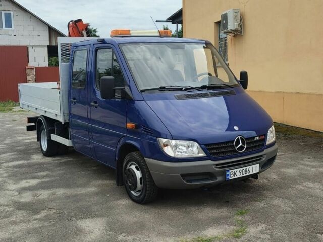 Синій Мерседес Sprinter, об'ємом двигуна 2.7 л та пробігом 264 тис. км за 25700 $, фото 1 на Automoto.ua