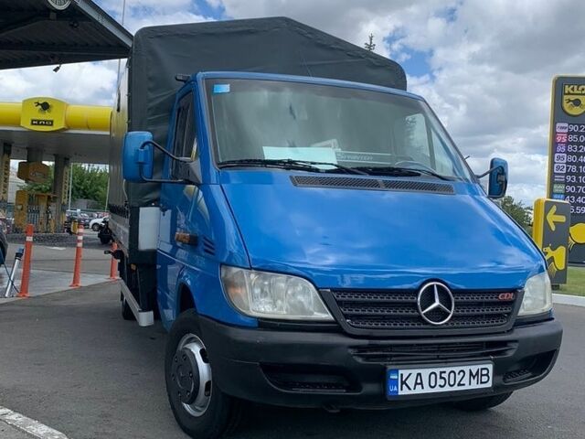Синій Мерседес Sprinter, об'ємом двигуна 2.2 л та пробігом 511 тис. км за 11200 $, фото 1 на Automoto.ua