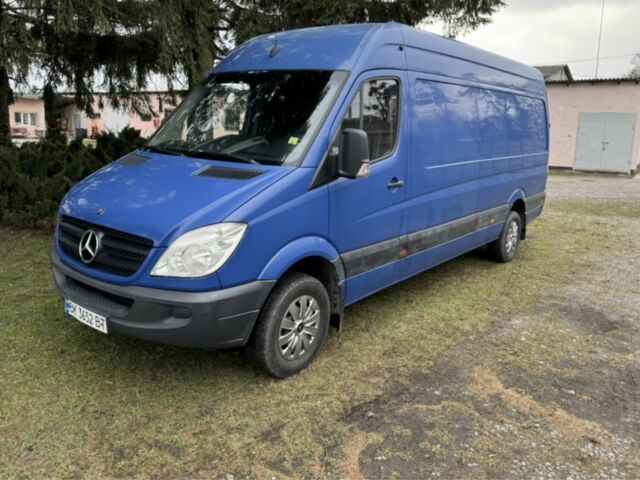 Синий Мерседес Sprinter, объемом двигателя 0.22 л и пробегом 456 тыс. км за 11500 $, фото 1 на Automoto.ua