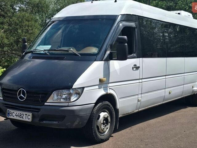 Синий Мерседес Sprinter, объемом двигателя 2.7 л и пробегом 200 тыс. км за 22350 $, фото 1 на Automoto.ua