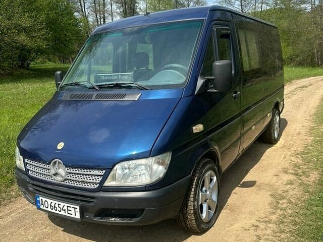 Синій Мерседес Sprinter, об'ємом двигуна 2.2 л та пробігом 730 тис. км за 5800 $, фото 1 на Automoto.ua