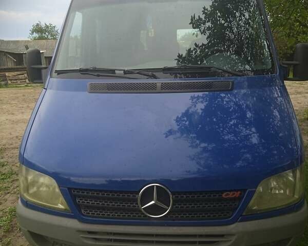 Синий Мерседес Sprinter, объемом двигателя 0 л и пробегом 368 тыс. км за 9500 $, фото 1 на Automoto.ua