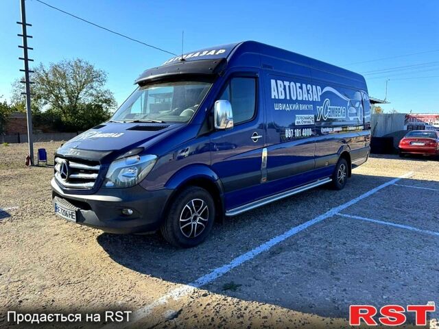 Синий Мерседес Sprinter, объемом двигателя 2.1 л и пробегом 0 тыс. км за 12000 $, фото 1 на Automoto.ua