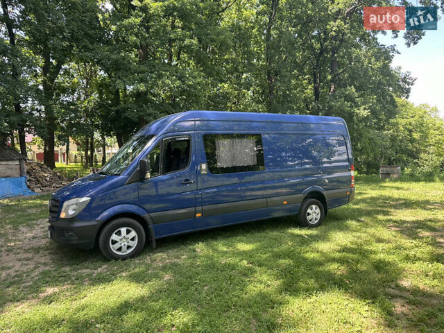Синий Мерседес Sprinter, объемом двигателя 0 л и пробегом 46 тыс. км за 22000 $, фото 1 на Automoto.ua
