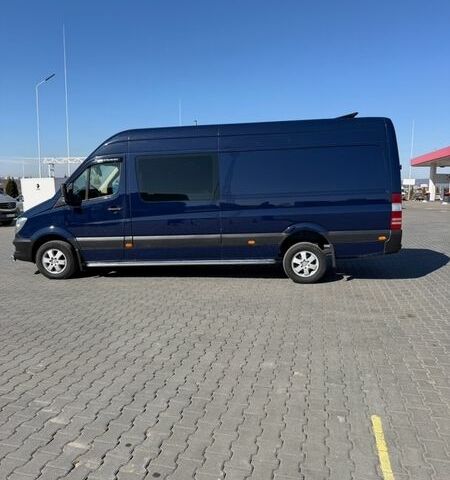 Синій Мерседес Sprinter, об'ємом двигуна 3 л та пробігом 550 тис. км за 28500 $, фото 1 на Automoto.ua