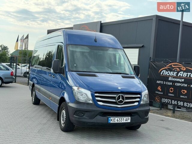 Синий Мерседес Sprinter, объемом двигателя 2.2 л и пробегом 364 тыс. км за 35500 $, фото 1 на Automoto.ua