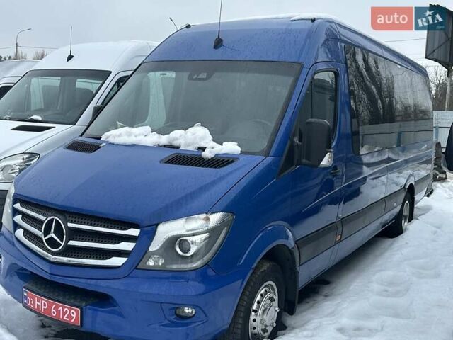 Синій Мерседес Sprinter, об'ємом двигуна 3 л та пробігом 500 тис. км за 48500 $, фото 1 на Automoto.ua