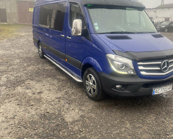 Мерседес Sprinter 2017 у Камінь-Каширський на Automoto.ua Синій Мерседес Sprinter, об'ємом двигуна 2.14 л та пробігом 340 тис. км за 29500 $, фото 1 на Automoto.ua