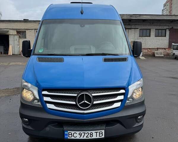 Синий Мерседес Sprinter, объемом двигателя 2.14 л и пробегом 404 тыс. км за 22995 $, фото 1 на Automoto.ua