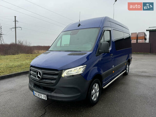 Синий Мерседес Sprinter, объемом двигателя 2.14 л и пробегом 260 тыс. км за 33500 $, фото 1 на Automoto.ua