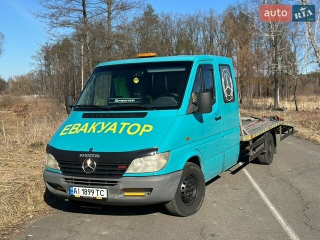 Зелений Мерседес Sprinter, об'ємом двигуна 2.69 л та пробігом 595 тис. км за 13500 $, фото 1 на Automoto.ua