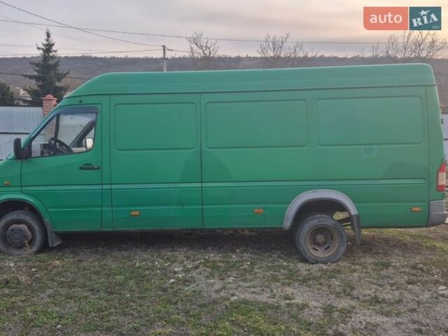 Зеленый Мерседес Sprinter, объемом двигателя 2.87 л и пробегом 600 тыс. км за 8500 $, фото 1 на Automoto.ua