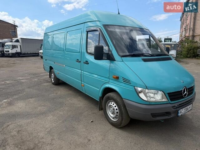 Зелений Мерседес Sprinter, об'ємом двигуна 2.15 л та пробігом 496 тис. км за 12100 $, фото 1 на Automoto.ua