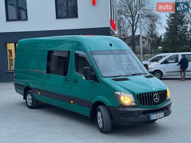 Зеленый Мерседес Sprinter, объемом двигателя 2.99 л и пробегом 665 тыс. км за 25700 $, фото 1 на Automoto.ua