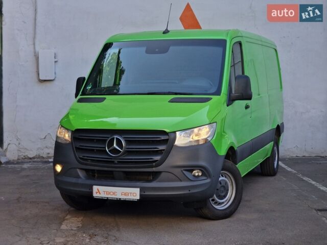 Зеленый Мерседес Sprinter, объемом двигателя 1.95 л и пробегом 143 тыс. км за 24990 $, фото 1 на Automoto.ua