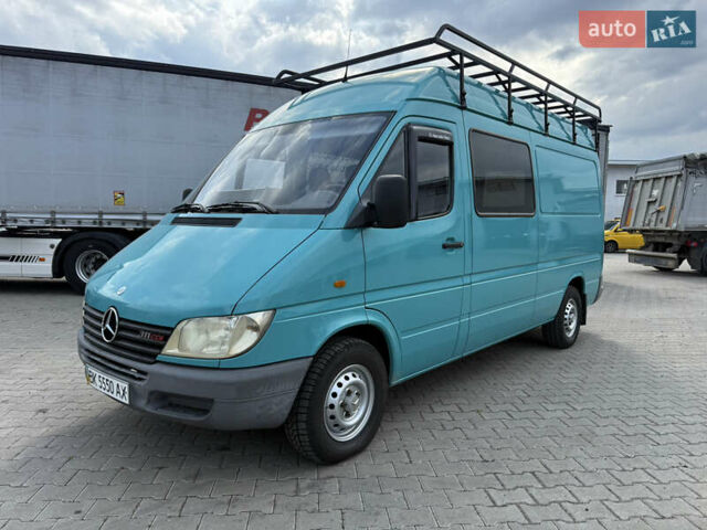 Зелений Мерседес Sprinter, об'ємом двигуна 2.2 л та пробігом 275 тис. км за 13500 $, фото 1 на Automoto.ua
