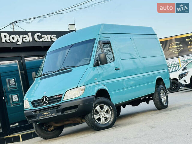 Зелений Мерседес Sprinter, об'ємом двигуна 2.15 л та пробігом 150 тис. км за 16700 $, фото 1 на Automoto.ua