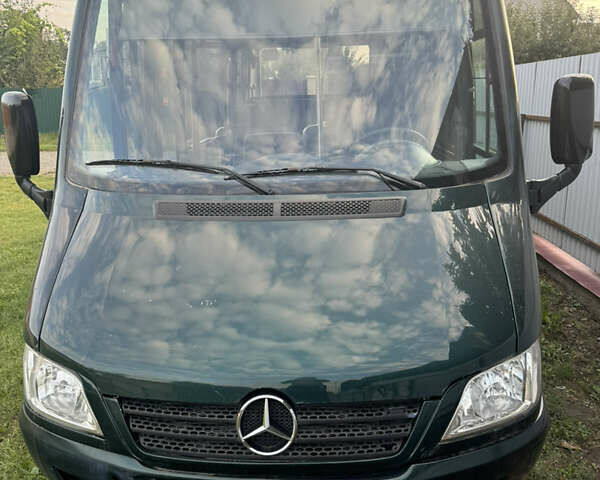Зеленый Мерседес Sprinter, объемом двигателя 2.7 л и пробегом 3 тыс. км за 20700 $, фото 1 на Automoto.ua