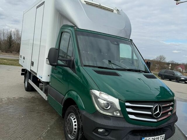 Зеленый Мерседес Sprinter, объемом двигателя 2.99 л и пробегом 148 тыс. км за 49500 $, фото 1 на Automoto.ua