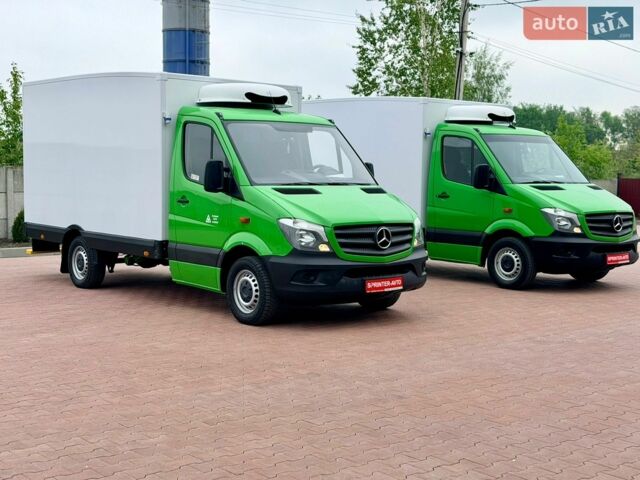 Зеленый Мерседес Sprinter, объемом двигателя 2.1 л и пробегом 278 тыс. км за 24500 $, фото 1 на Automoto.ua