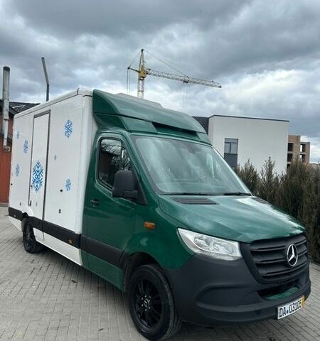 Зеленый Мерседес Sprinter, объемом двигателя 0 л и пробегом 232 тыс. км за 23500 $, фото 1 на Automoto.ua