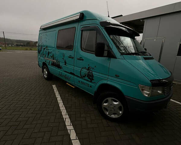 Зелений Мерседес Sprinter, об'ємом двигуна 2.9 л та пробігом 248 тис. км за 9500 $, фото 1 на Automoto.ua