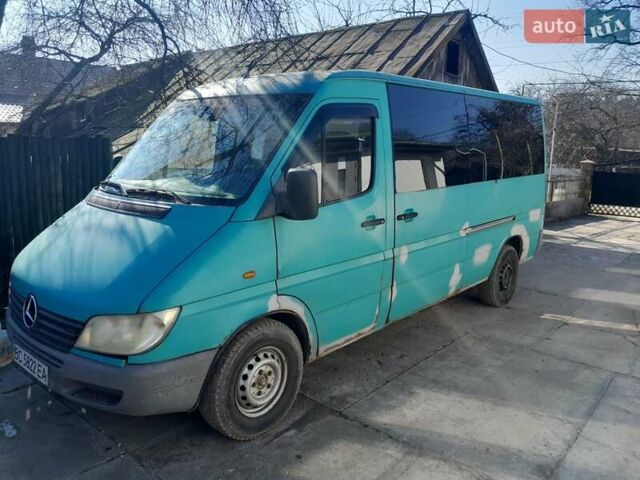 Зеленый Мерседес Sprinter, объемом двигателя 2.1 л и пробегом 547 тыс. км за 5300 $, фото 1 на Automoto.ua