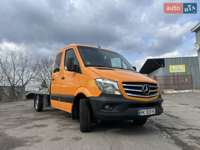 Оранжевый Мерседес Sprinter, объемом двигателя 2.14 л и пробегом 250 тыс. км за 24500 $, фото 1 на Automoto.ua