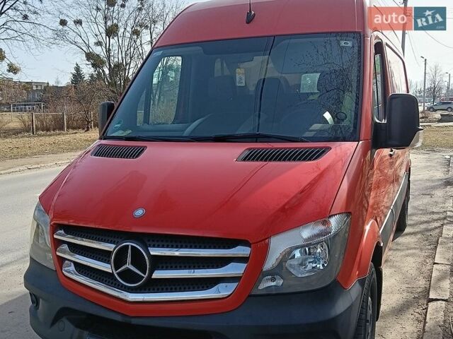 Оранжевый Мерседес Sprinter, объемом двигателя 2.14 л и пробегом 379 тыс. км за 15500 $, фото 1 на Automoto.ua
