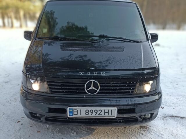 Чорний Мерседес В-Клас, об'ємом двигуна 2.1 л та пробігом 230 тис. км за 7500 $, фото 1 на Automoto.ua