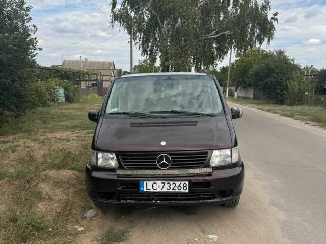 Червоний Мерседес В-Клас, об'ємом двигуна 2.2 л та пробігом 440 тис. км за 2597 $, фото 1 на Automoto.ua