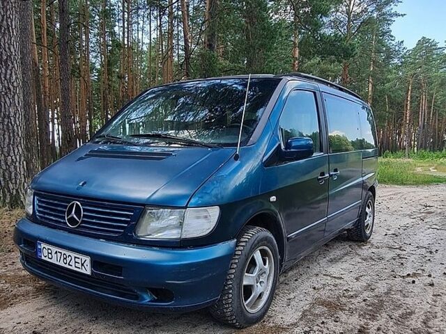 Зелений Мерседес В-Клас, об'ємом двигуна 2.15 л та пробігом 368 тис. км за 3300 $, фото 1 на Automoto.ua