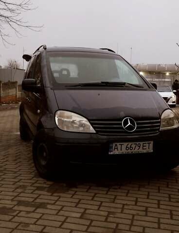 Чорний Мерседес Ванео, об'ємом двигуна 1.7 л та пробігом 238 тис. км за 4600 $, фото 1 на Automoto.ua
