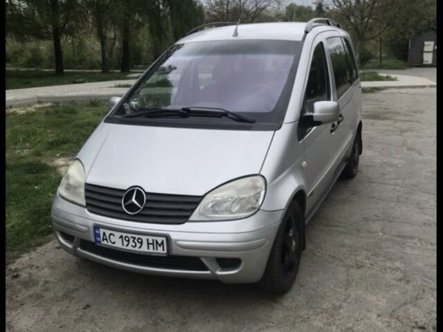 Серый Мерседес Ванео, объемом двигателя 1.6 л и пробегом 202 тыс. км за 4000 $, фото 1 на Automoto.ua