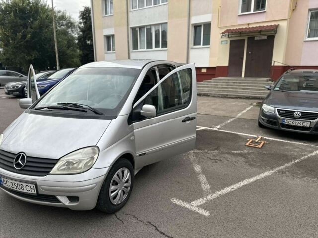 Серый Мерседес Ванео, объемом двигателя 1.7 л и пробегом 450 тыс. км за 2950 $, фото 1 на Automoto.ua