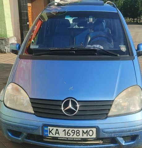 Синій Мерседес Ванео, об'ємом двигуна 1.7 л та пробігом 265 тис. км за 3495 $, фото 1 на Automoto.ua