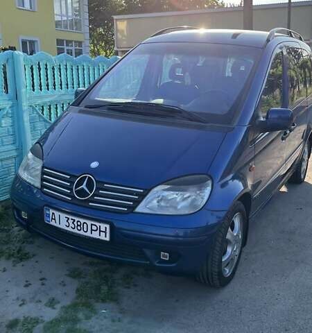 Синій Мерседес Ванео, об'ємом двигуна 1.6 л та пробігом 228 тис. км за 3500 $, фото 1 на Automoto.ua