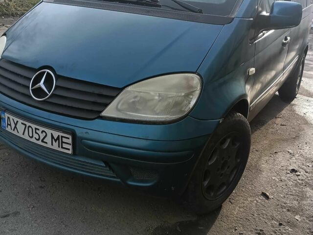 Синий Мерседес Ванео, объемом двигателя 1.7 л и пробегом 370 тыс. км за 3500 $, фото 1 на Automoto.ua