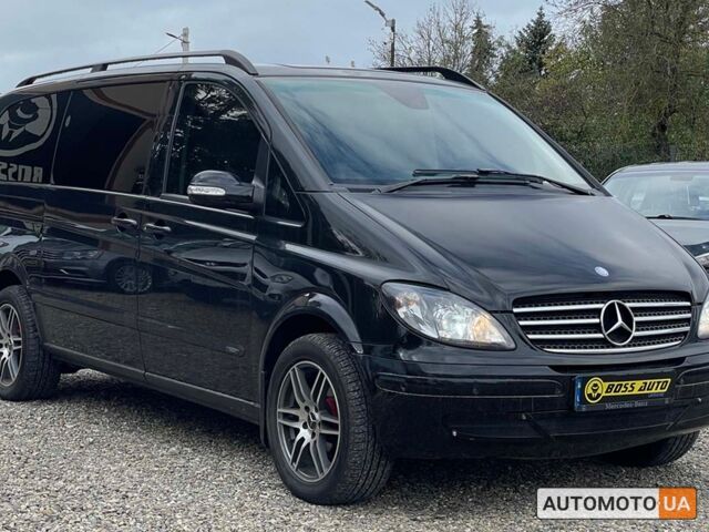Черный Мерседес Виано, объемом двигателя 2.1 л и пробегом 308 тыс. км за 13499 $, фото 1 на Automoto.ua