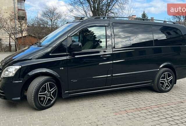 Черный Мерседес Виано, объемом двигателя 3.72 л и пробегом 332 тыс. км за 16500 $, фото 1 на Automoto.ua