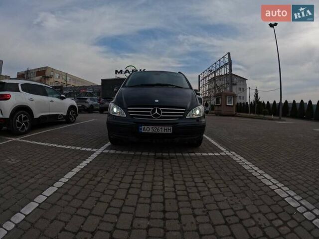 Чорний Мерседес Віано, об'ємом двигуна 3.7 л та пробігом 271 тис. км за 11500 $, фото 1 на Automoto.ua