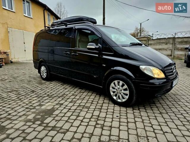 Чорний Мерседес Віано, об'ємом двигуна 3 л та пробігом 390 тис. км за 15999 $, фото 1 на Automoto.ua