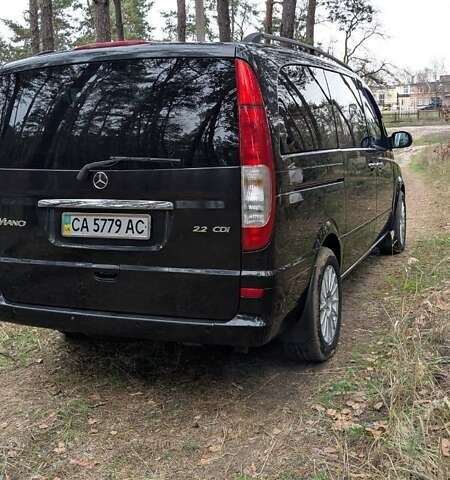 Чорний Мерседес Віано, об'ємом двигуна 2.15 л та пробігом 177 тис. км за 15900 $, фото 1 на Automoto.ua